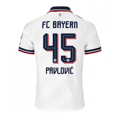 Bayern Munich Aleksandar Pavlovic #45 Fußballbekleidung Auswärtstrikot 2026-27 Kurzarm